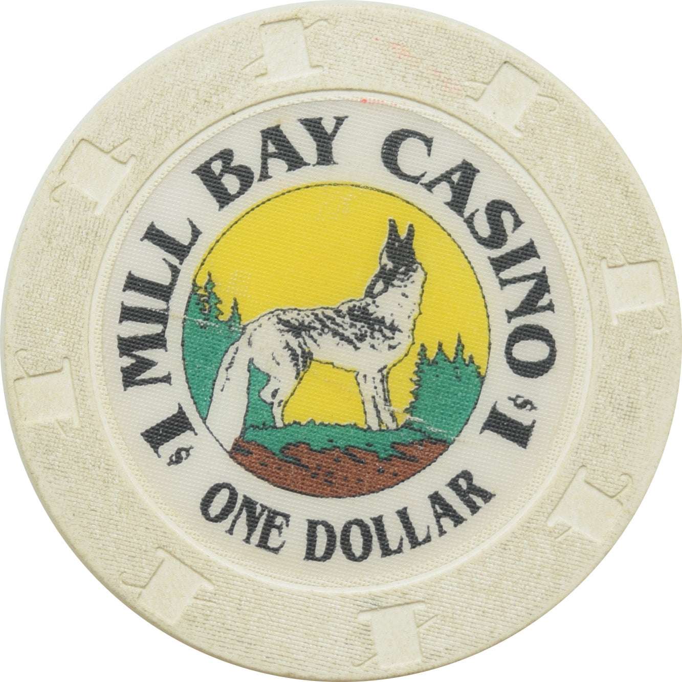 Mill Bay Casino Manson WA $1 Chip