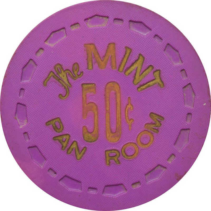 The Mint Casino Las Vegas Nevada 50 Cent Pan Room Chip 1965