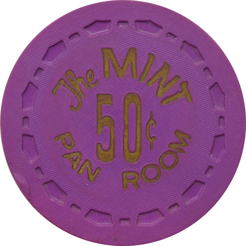The Mint Casino Las Vegas Nevada 50 Cent Pan Room Chip 1965