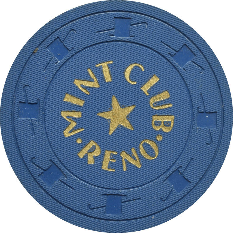 Mint Club Casino Reno Nevada $20 Chip 1958