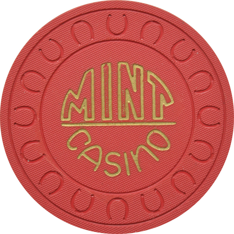 Mint Club Casino Winnemucca Nevada Red Roulette Chip 1955