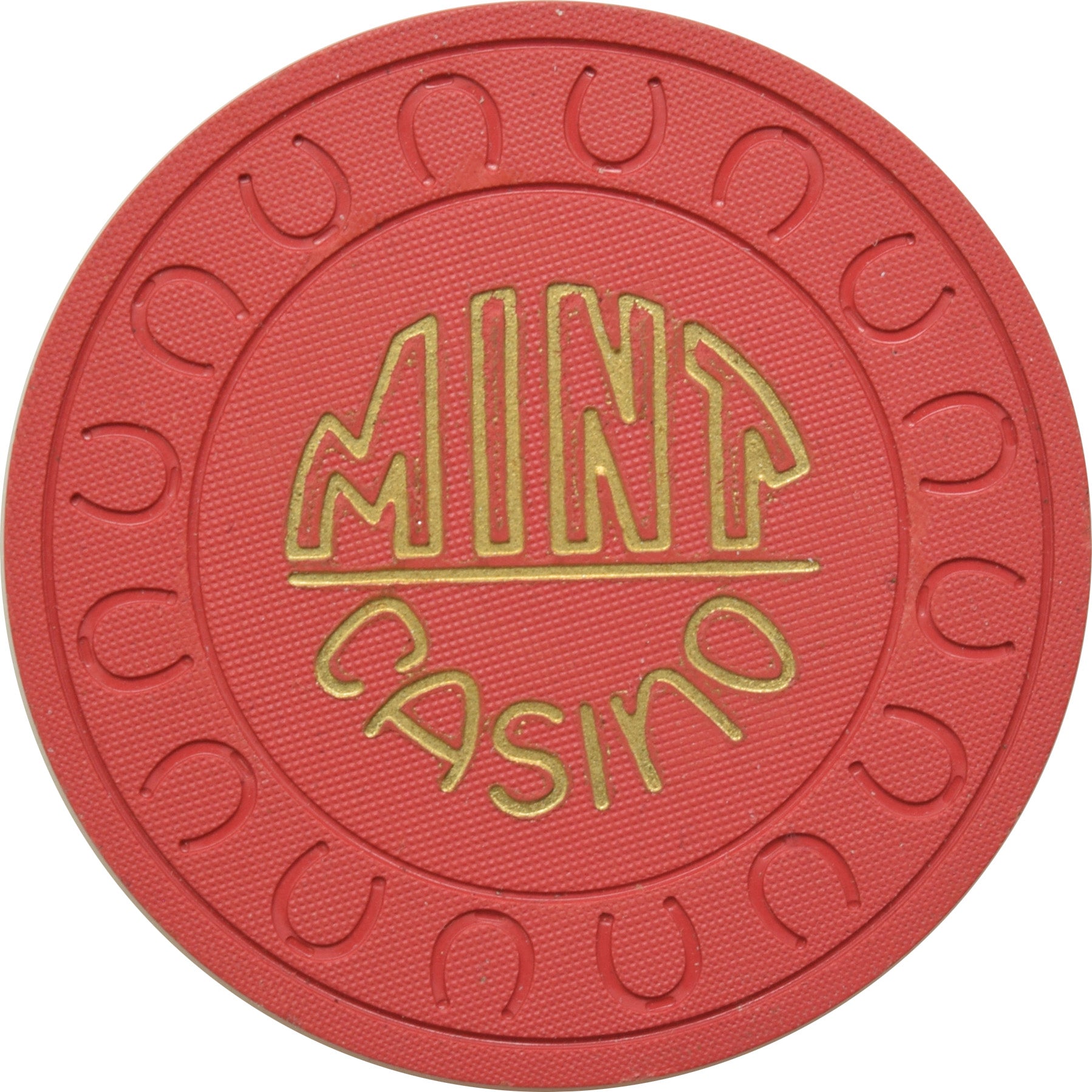 Mint Club Casino Winnemucca Nevada Red Roulette Chip 1955