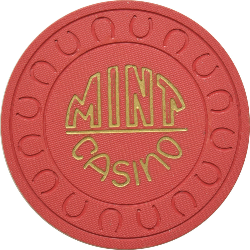 Mint Club Casino Winnemucca Nevada Red Roulette Chip 1955