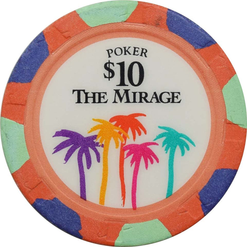 Mirage Casino Las Vegas Nevada $10 Chip 1996