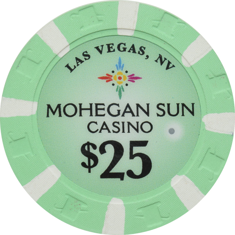 Mohegan Sun Casino at Virgin Hotels Las Vegas Nevada $25 Chip 2021
