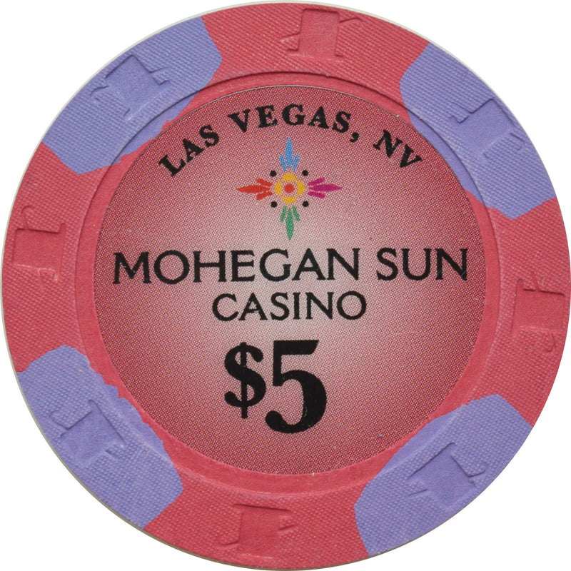 Mohegan Sun Casino at Virgin Hotels Las Vegas Nevada $5 Chip 2021
