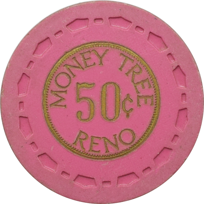 Money Tree Casino Reno Nevada 50 Cent Chip 1969