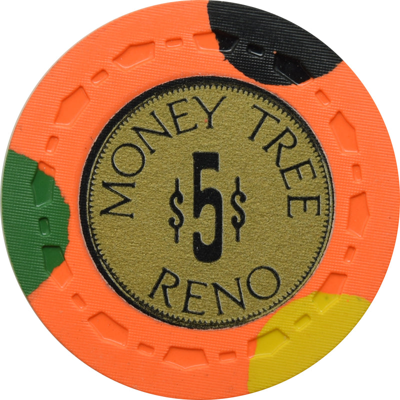 Money Tree Casino Reno Nevada $5 Chip 1969