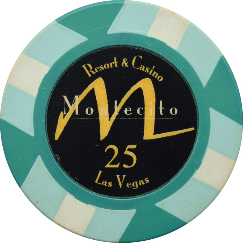 Montecito Resort & Casino Las Vegas Nevada $25 Chip TV Show Prop 2001