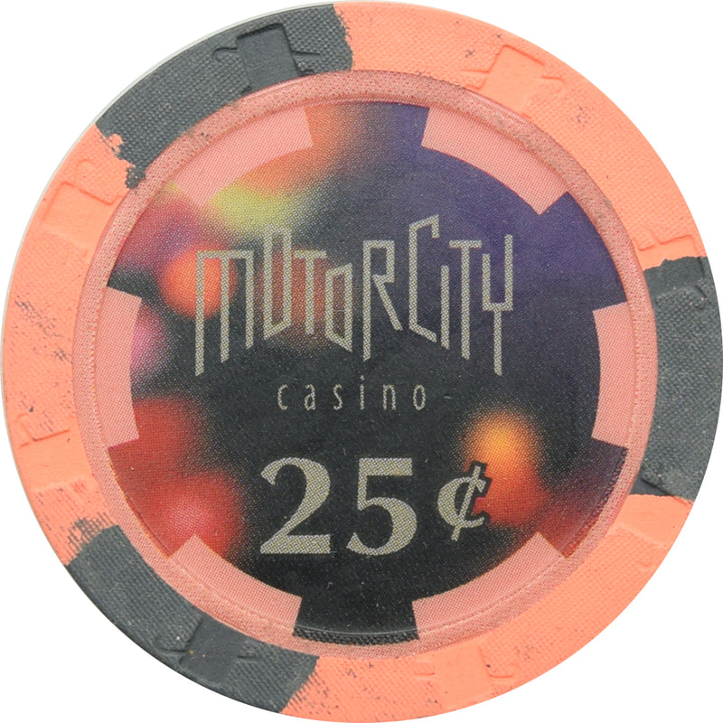 Motor City Casino Detroit Michigan 25 Cent Chip