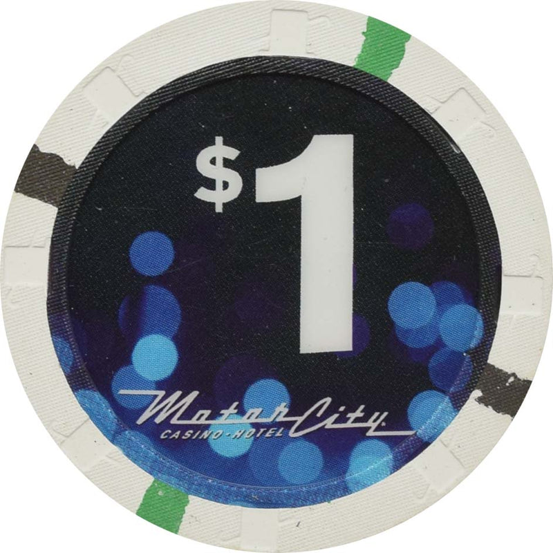 Motor City Casino Detroit Michigan $1 Chip