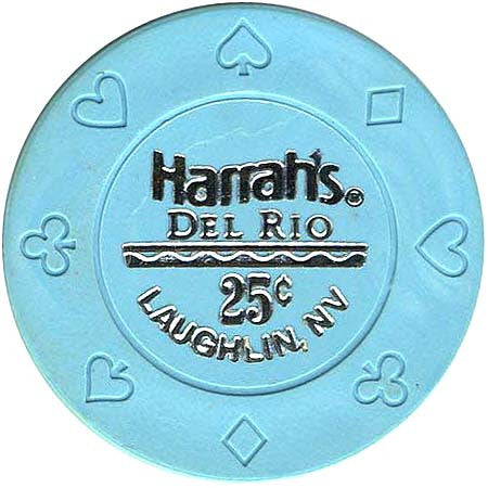 Harrah's 25 Lt. Blue chip - Spinettis Gaming - 2