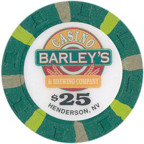 Barleys Casino Henderson Nevada $25 Chip 1996