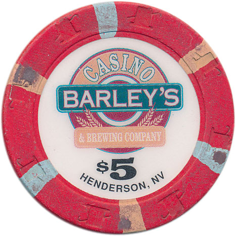 Barleys Casino Henderson Nevada $5 Chip 1996