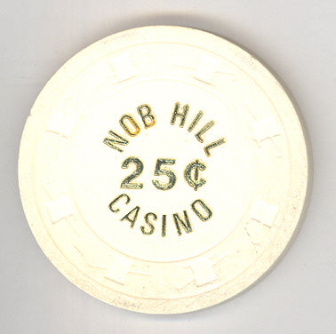 Nob Hill Casino Las Vegas Nevada 25 Cent Chip LCV 1979