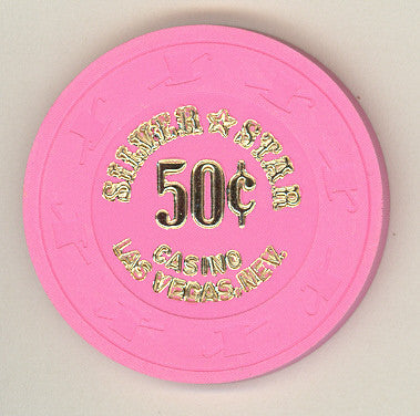 Silver Star 50cent (pink) chip - Spinettis Gaming