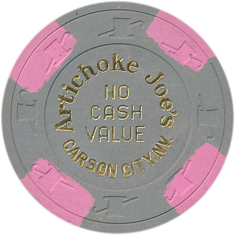Artichoke Joe's Casino Carson City Nevada 1 NCV Chip 1980