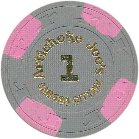 Artichoke Joe's Casino Carson City Nevada 1 NCV Chip 1980