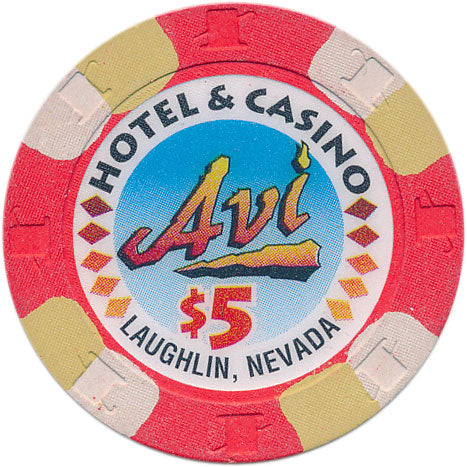 Avi Casino Laughlin Nevada $5 Chip 1995