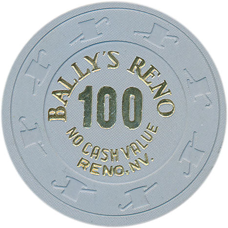 Ballys Casino Reno Nevada 100 NCV Chip 1980s