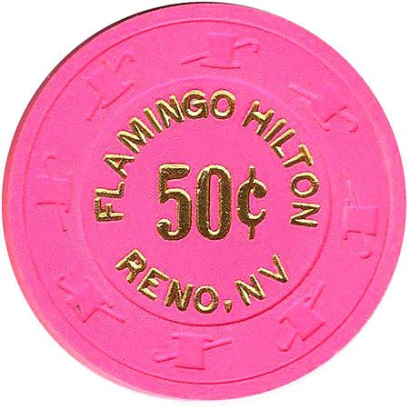 Flamingo 50cent chip - Spinettis Gaming