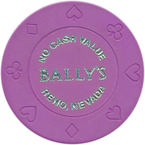 Ballys Casino Reno Nevada NCV Chip 1992