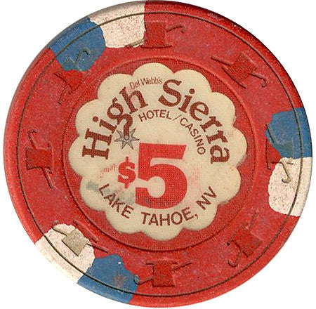 High Sierra $5 chip - Spinettis Gaming - 1