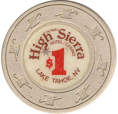High Sierra $1 beige chip - Spinettis Gaming - 1