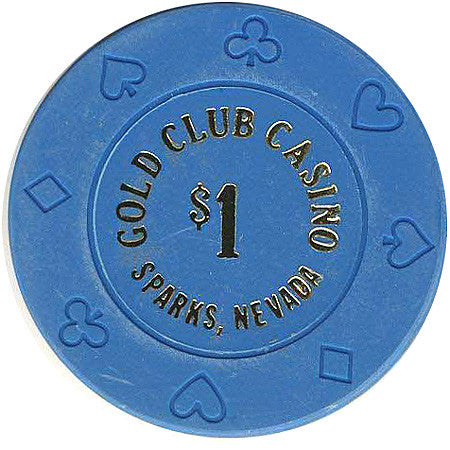 Gold Club Casino $1 chip - Spinettis Gaming - 2