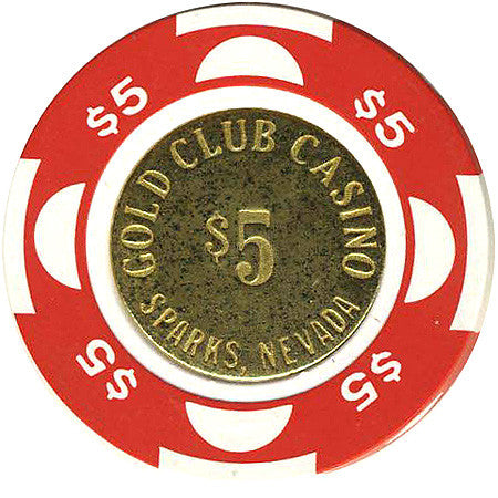 Gold Club Casino $5 chip - Spinettis Gaming