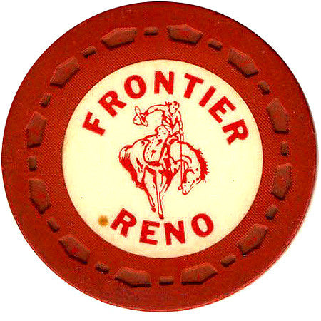 Frontier Club Roulette (red) chip - Spinettis Gaming - 1