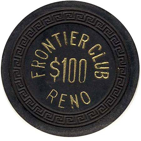 Frontier Club $100 chip - Spinettis Gaming - 1