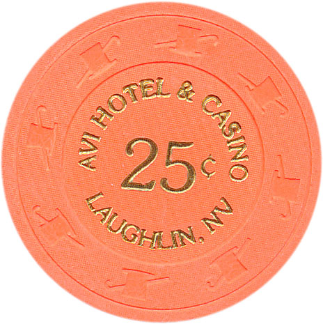 Avi Casino Laughlin Nevada 25 Cent Chip 1996