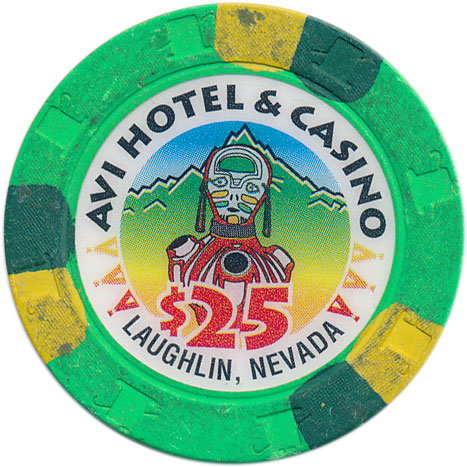 Avi Casino Laughlin Nevada $25 Chip 1995