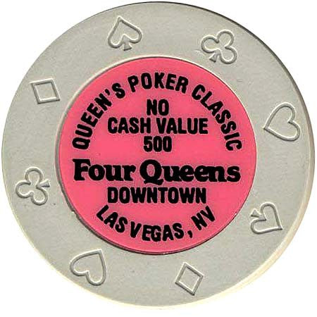 Four queens Poker Classic 500 chip - Spinettis Gaming - 1