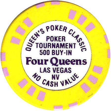 Four Queens Poker Classic 500 Buy In chip - Spinettis Gaming - 2
