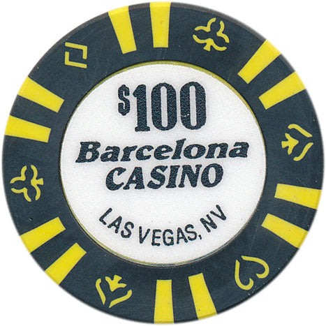 Barcelona Casino Las Vegas Nevada $100 Chip 1989