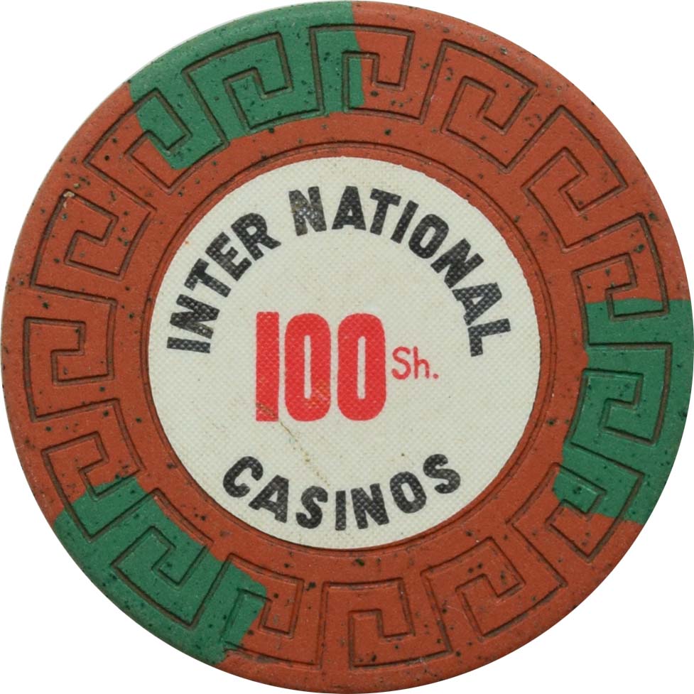 Nairobi Mombasa Casino (Inter National Casinos) Kenya 100 Shilling Chip