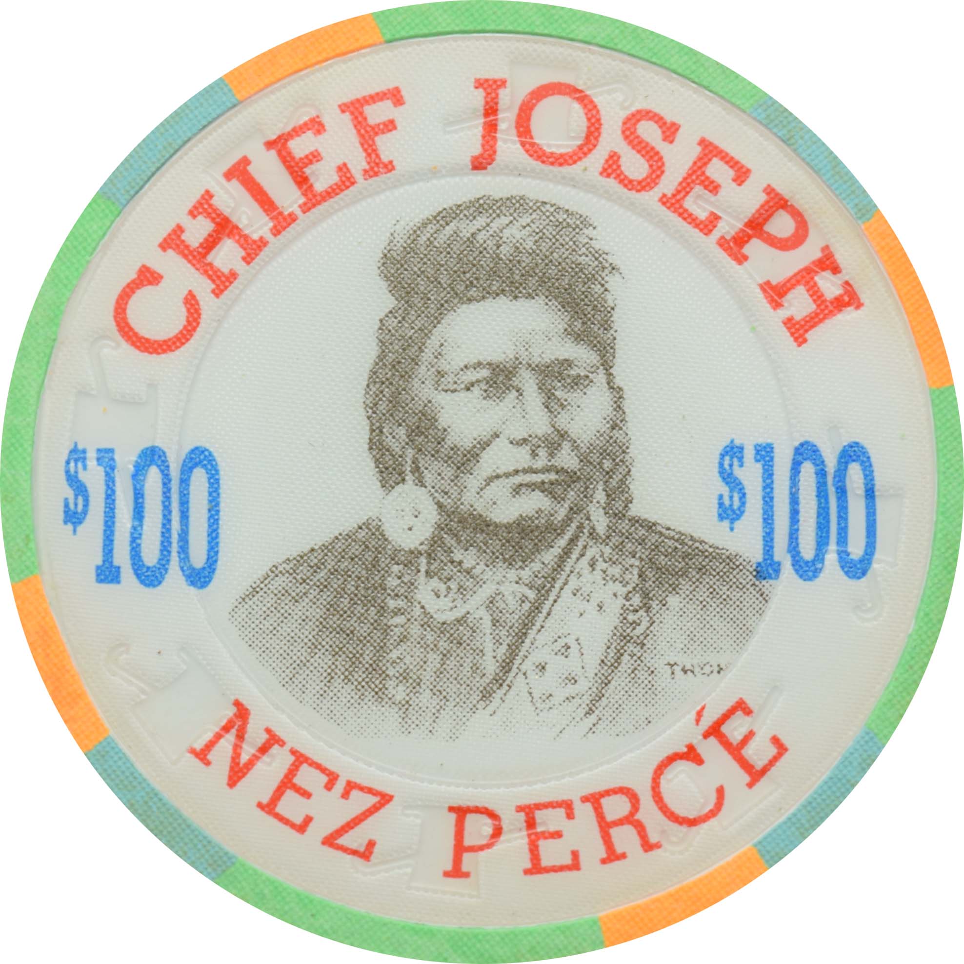 Indian Chiefs $100 Chief Joseph Chip Paulson Fantasy