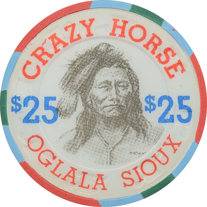Indian Chiefs $25 Crazy Horse Chip Paulson Fantasy