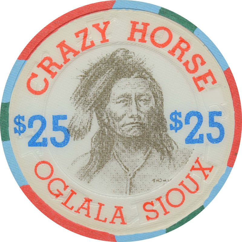 Indian Chiefs $25 Crazy Horse Chip Paulson Fantasy