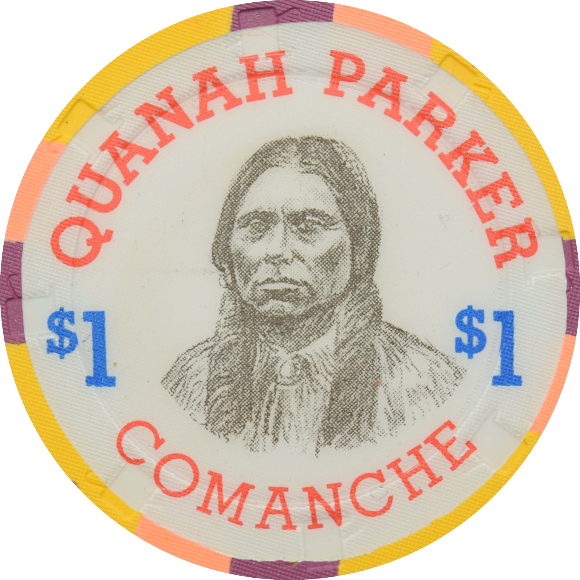 Indian Chiefs $1 Quanah Parker Chip Paulson Fantasy