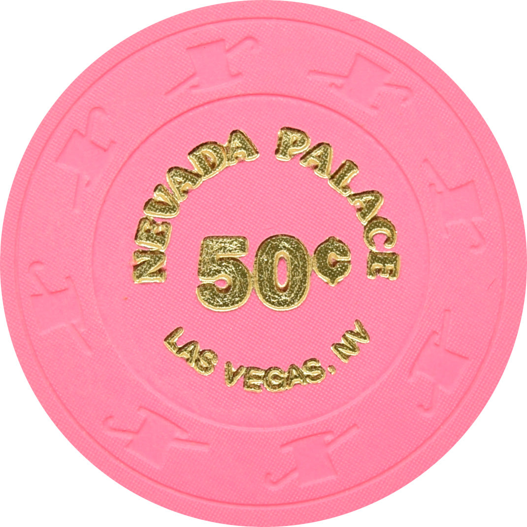 Nevada Palace Casino Las Vegas Nevada 50 Cent Chip 1988