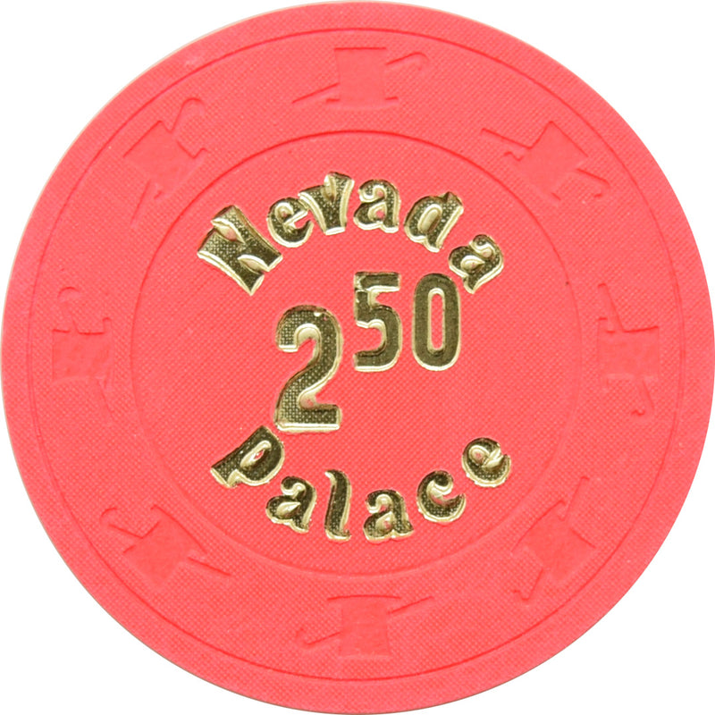 Nevada Palace Casino Las Vegas Nevada $2.50 Chip 1980s