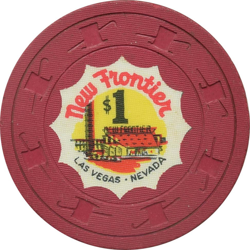 New Frontier Casino Las Vegas Nevada $1 Chip 1959