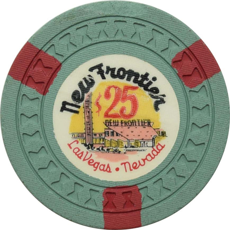 New Frontier Casino Las Vegas Nevada $25 Chip 1956