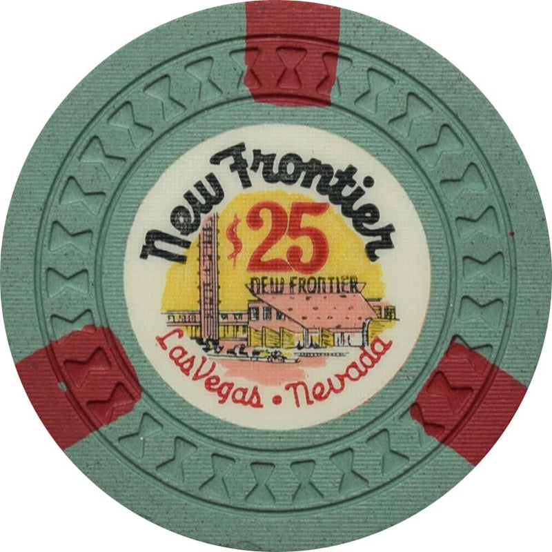 New Frontier Casino Las Vegas Nevada $25 Chip 1956