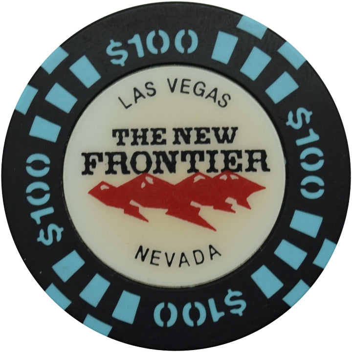 The New Frontier Casino Las Vegas Nevada $100 Chip 1998