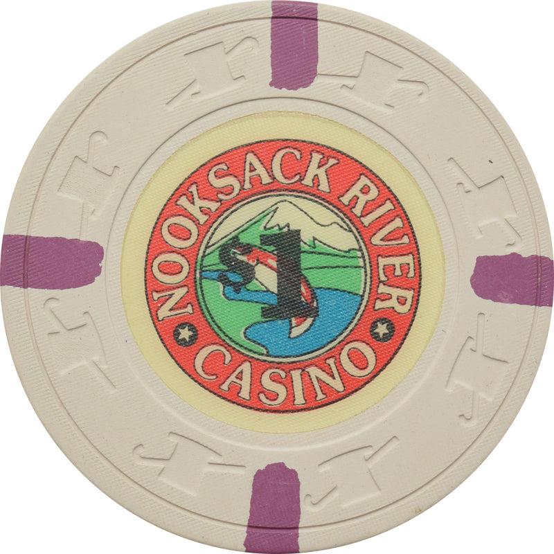 Nooksack River Casino Deming WA $1 Chip