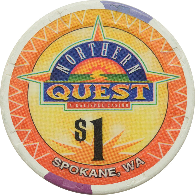 Northern Quest Casino Spokane WA $1 Chip